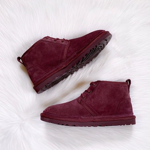 UGG Men’s Neumel Chukka Boots In Cordovan - Picture 5 of 8